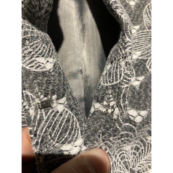 Alfred Dunner Jacket Women’s Size 8P Gray Long Sleeve - Picture 4 of 10